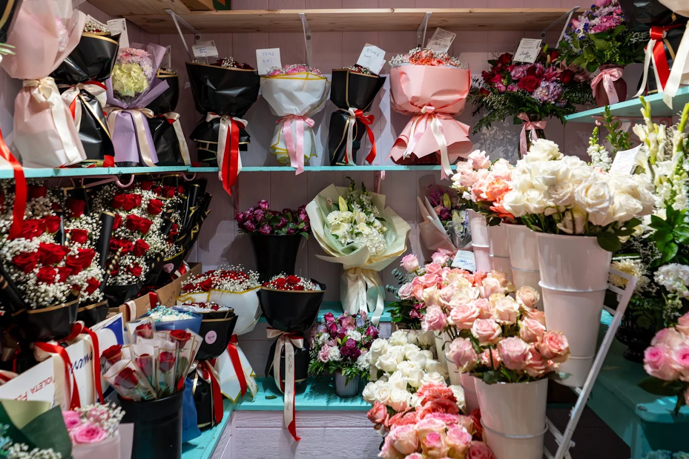 Inside the Royal Florist shop in Richmond Hill