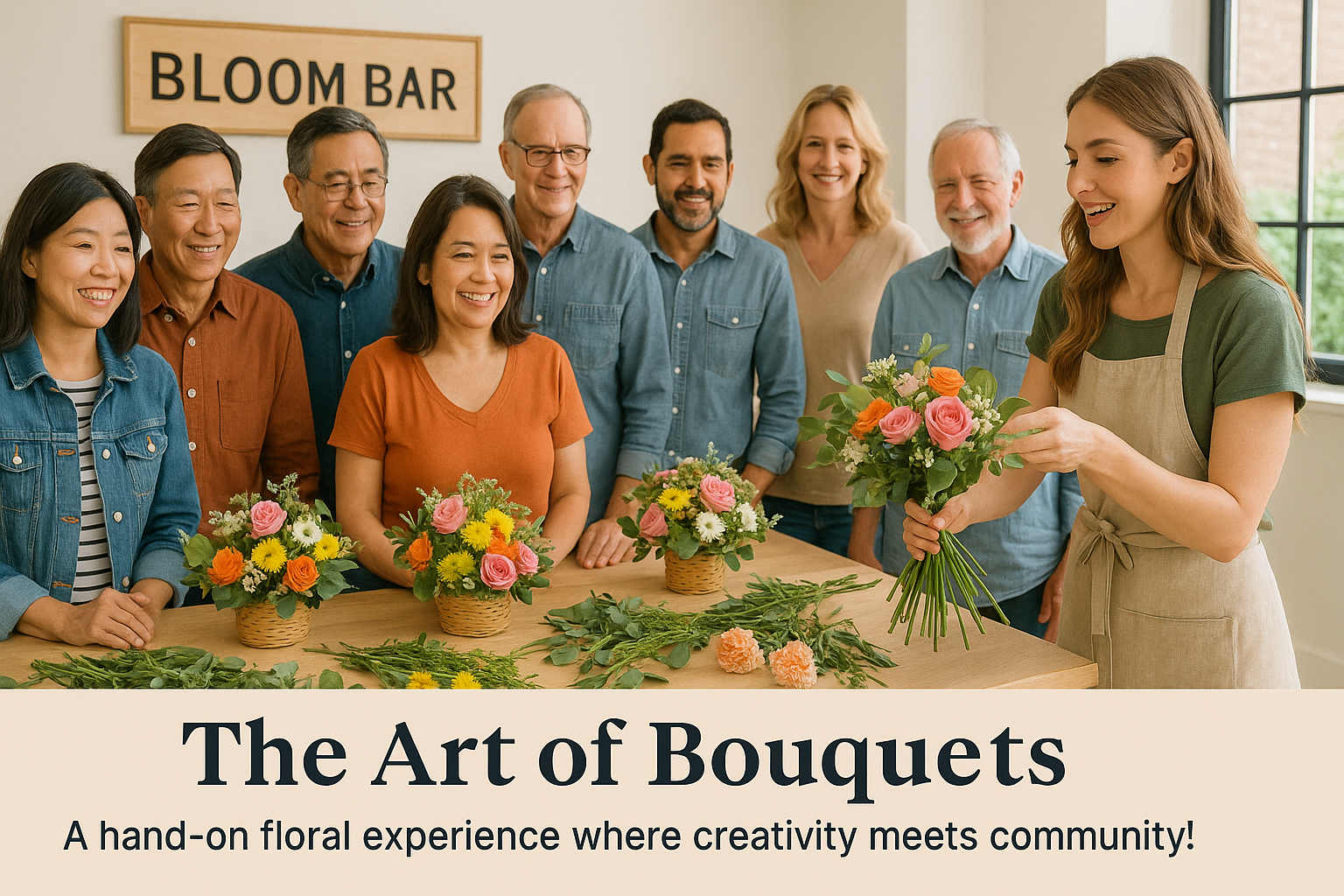Bloombar workshops for adults