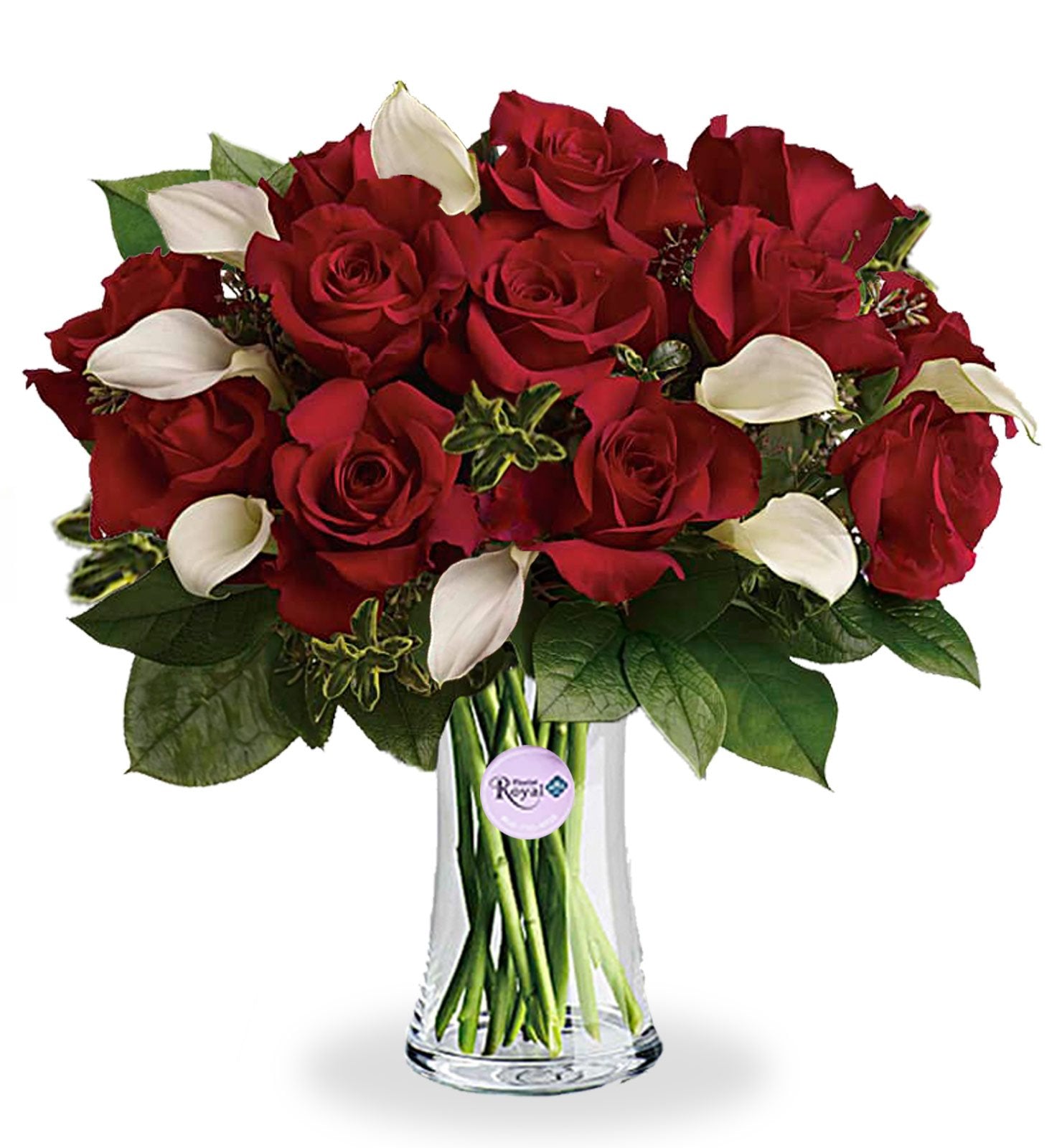 Heartfelt Devotion - Dozen Red Roses