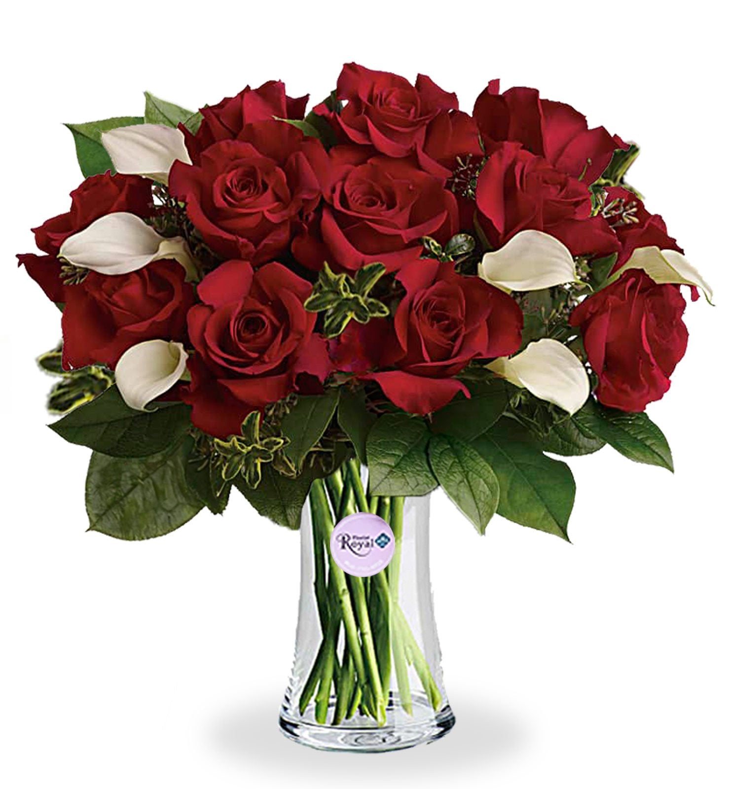 Heartfelt Devotion - Dozen Red Roses