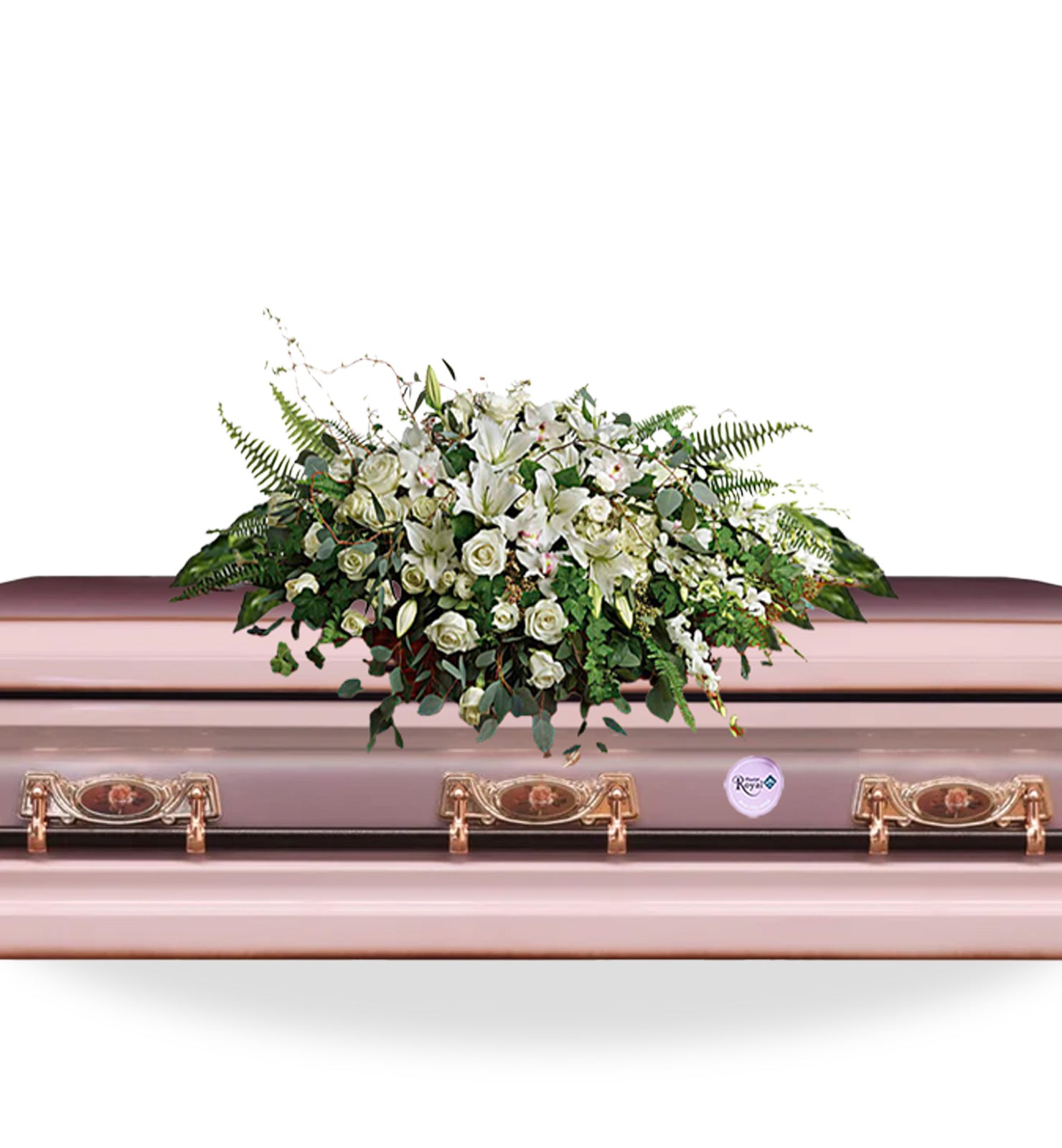 Sacred Splendor Casket Spray