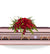 Crimson Devotion Casket Spray